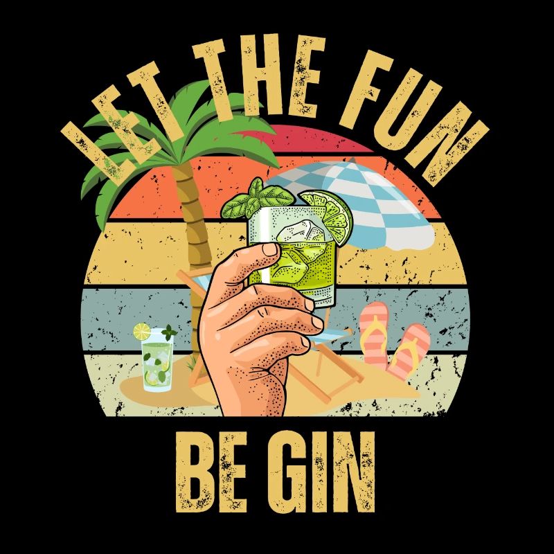Summer Party Let The Fun Be Gin