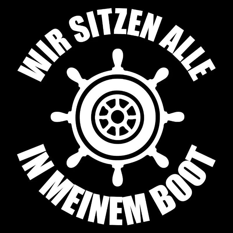 Motorboot Kapitän Boot Boote Seefahrt Geschenk