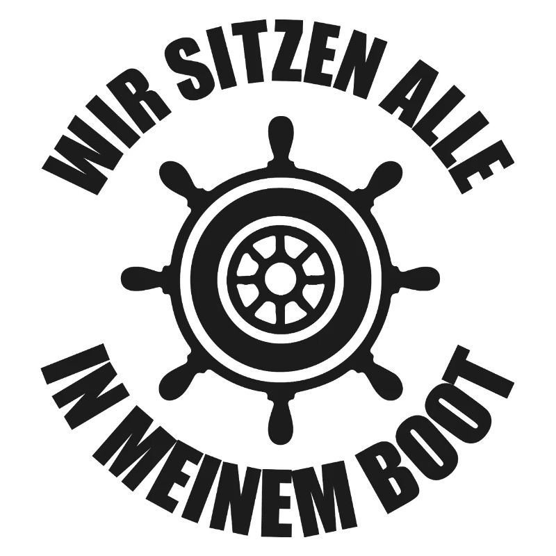 Motorboot Kapitän Boot Boote Seefahrt Geschenk