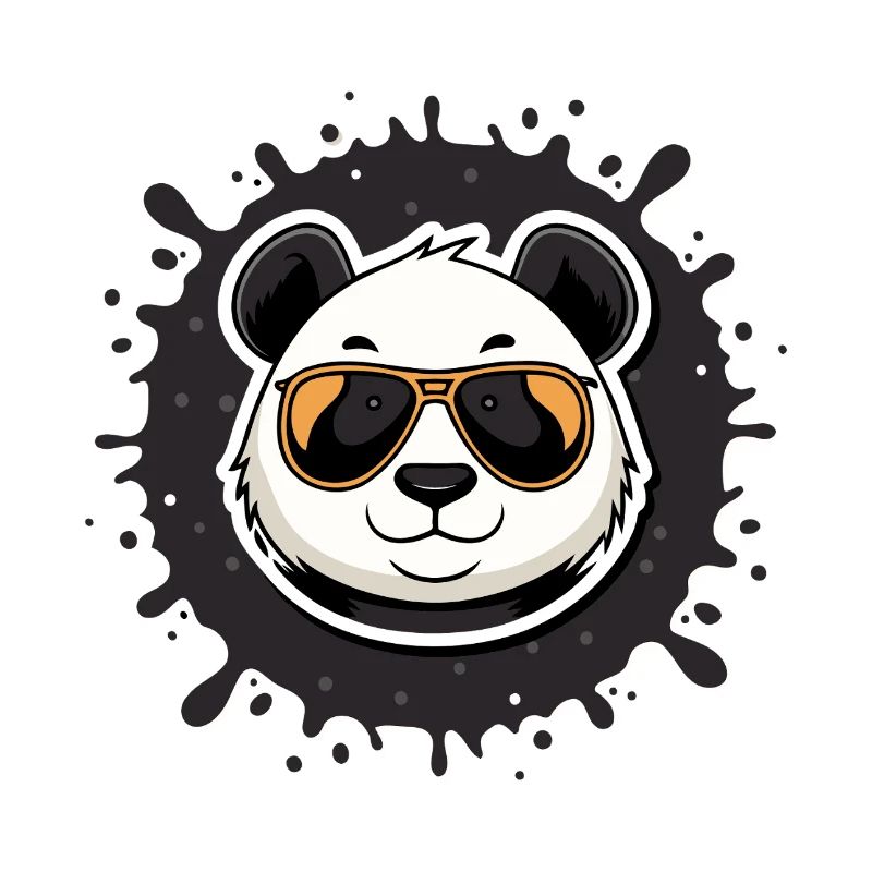 Panda Chic Gläser oranger Spritzer