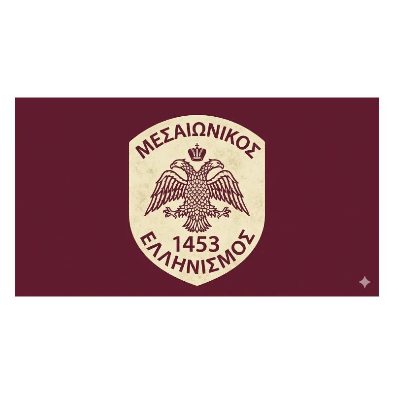 Byzantine Eagle 1453 Emblem