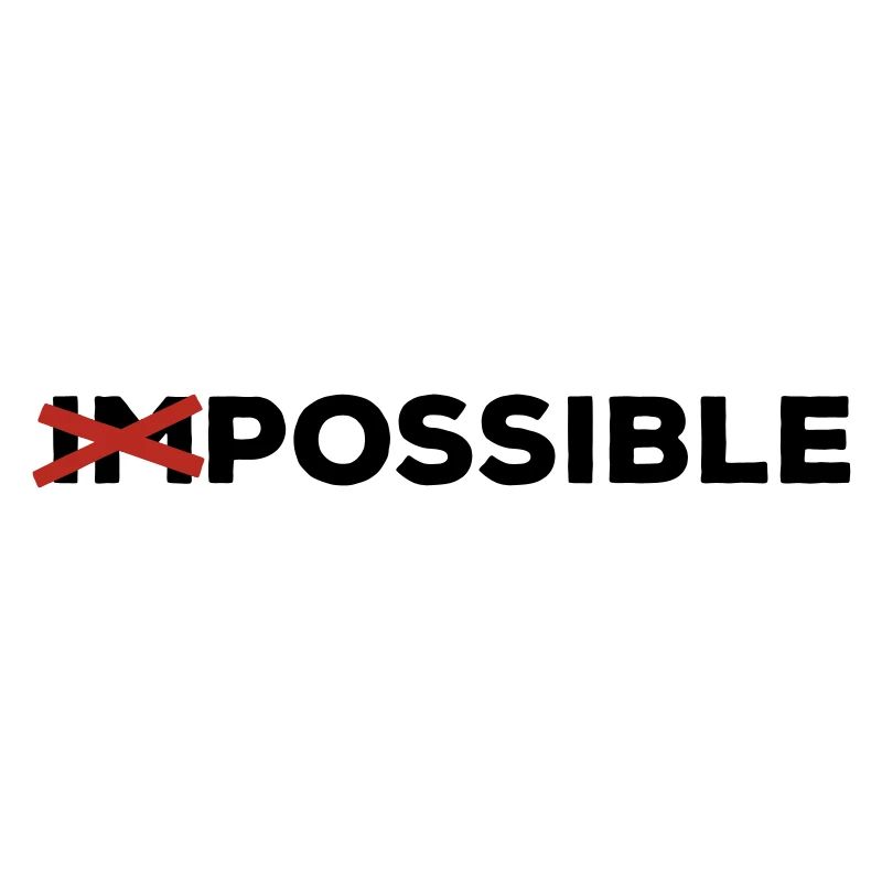 possible possible feasible way out solution Optimist yes
