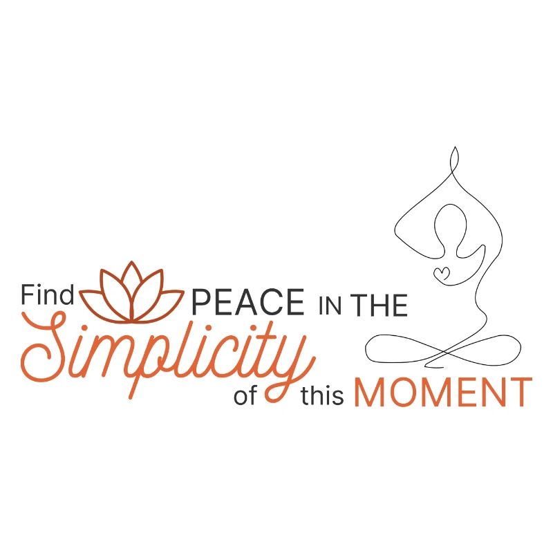 Peaceful Simplicity Moment
