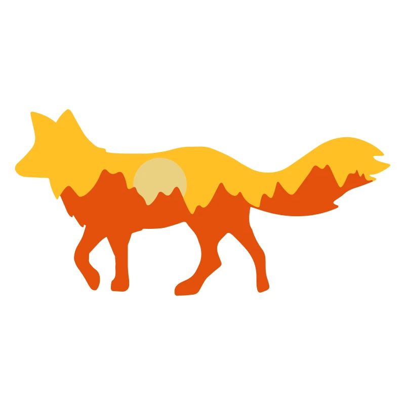 Wildlife / desert fox / fox / mountains