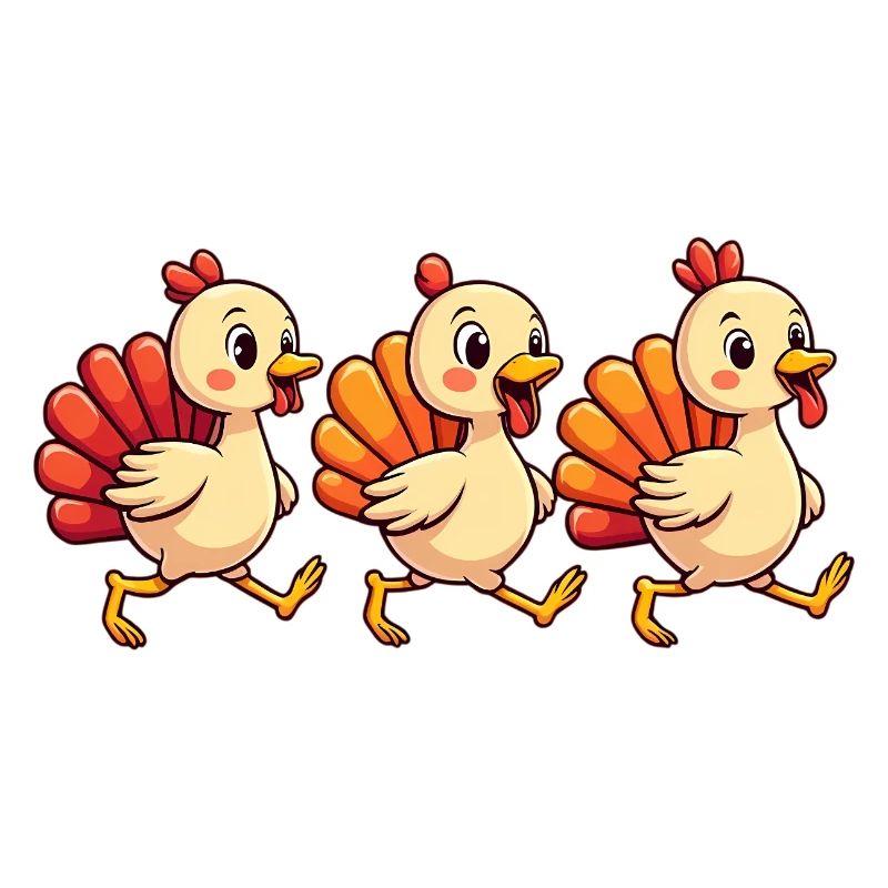 Bébé dinde de Thanksgiving