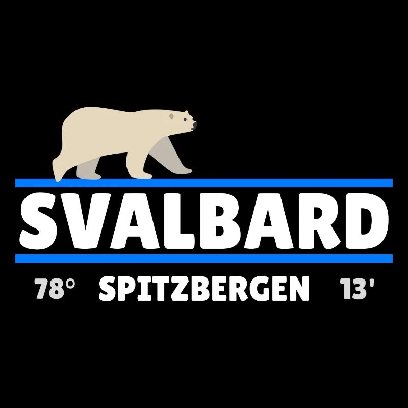 Svalbard Spitsbergen Norway coordinates Polar Bear