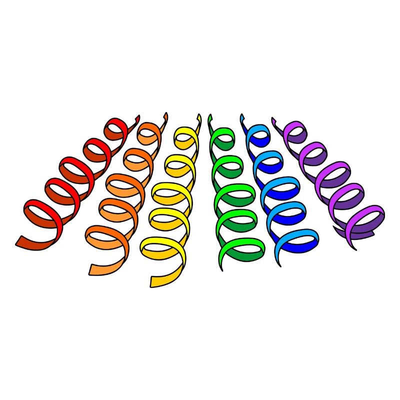 Garlands rainbow