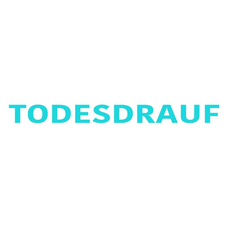 TODESDRAUF HELLBLAU