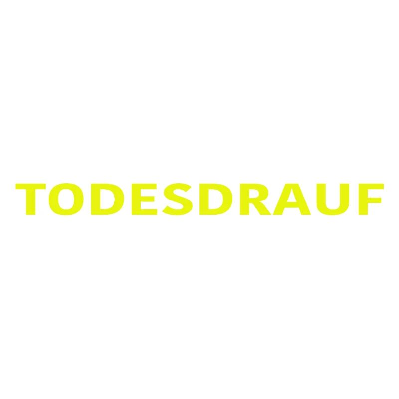 TODESDRAUF in Gelb von EMMEUNDAMPFE