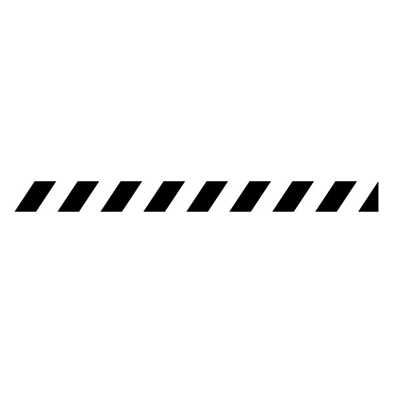 Strip caution tape line