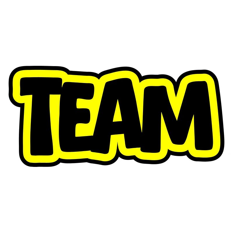 Team Schriftzug