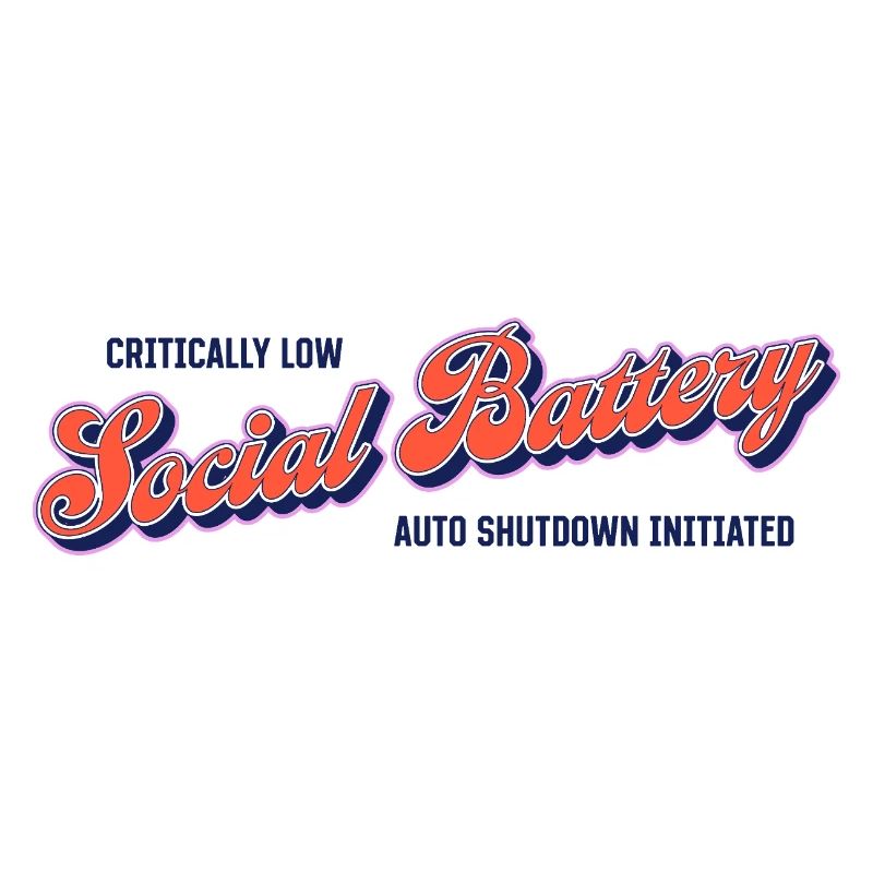 Battery level: Social empty – autoshutdown activated