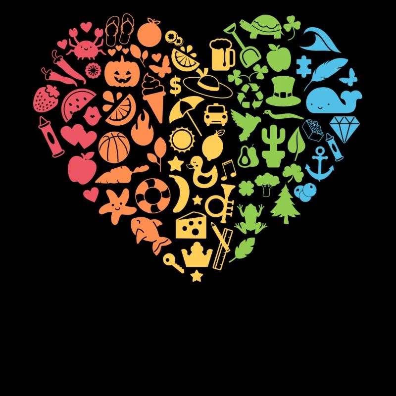 Summerfeeling - schwarzer Text