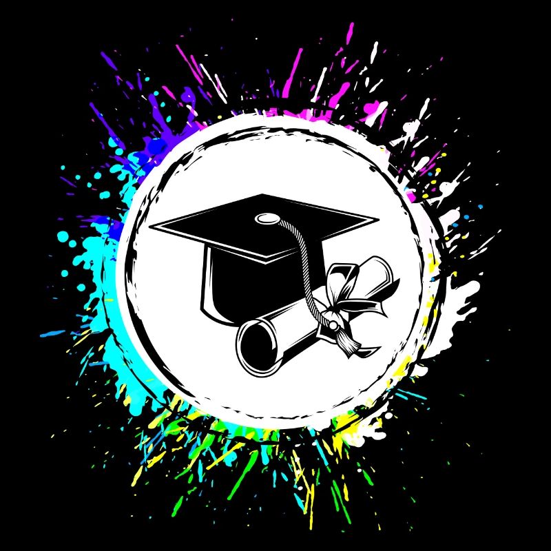 Student beanie colorful