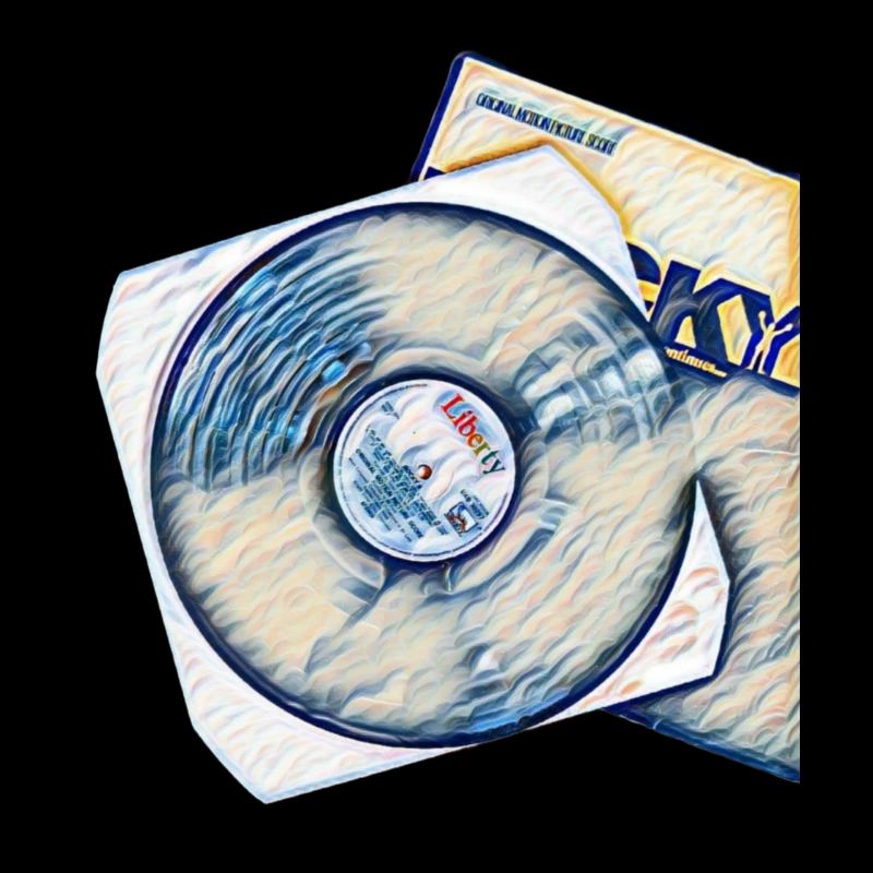 Disque vinyle avec pochette
