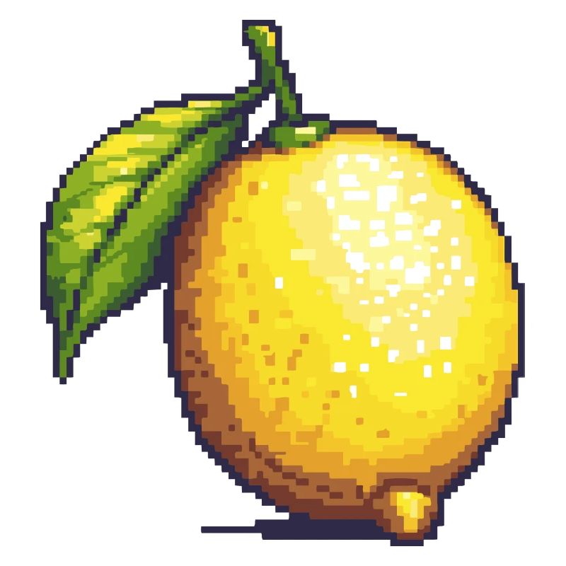 Icône Pixel Citron