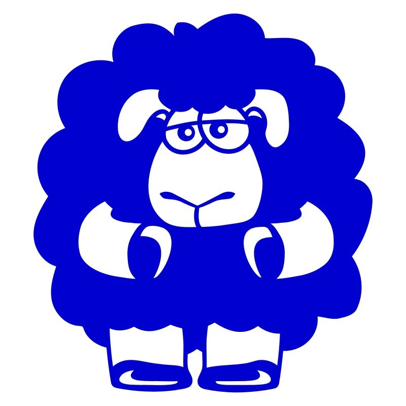 Black Sheep Sad Insecure Tired Funny Cute