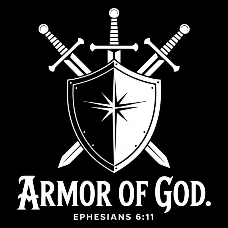 Armure chrétienne de Dieu Éphésiens 6:11