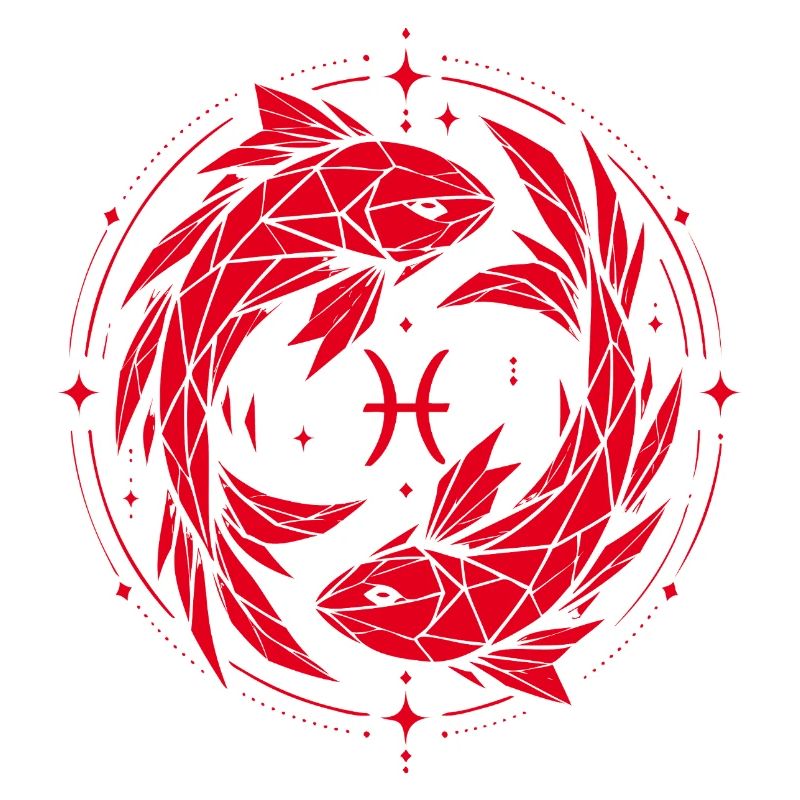 Pisces Symbol – Gentle & Modern