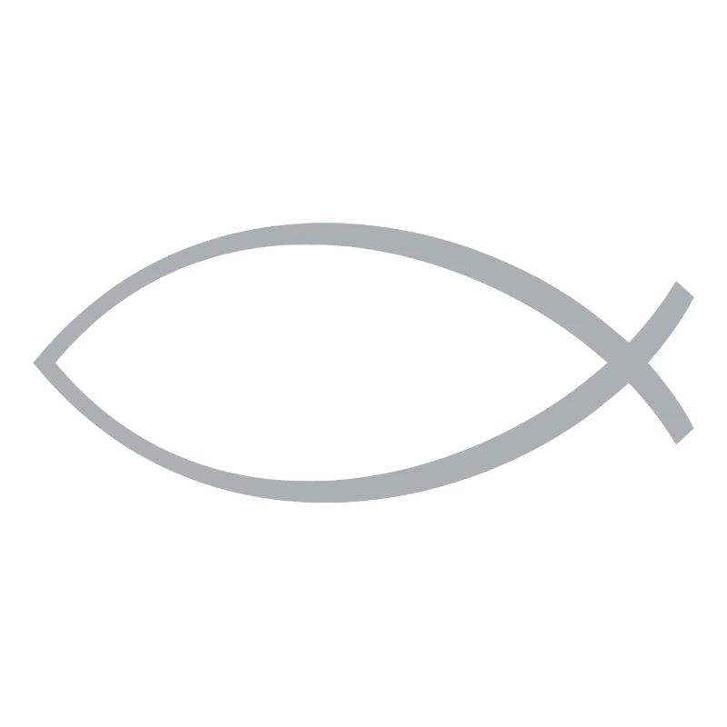 Ichtus fish silver