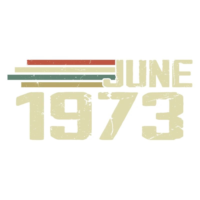Juni 1973 Jahrestag Juni 1973 Juni 1973 Geburtstag