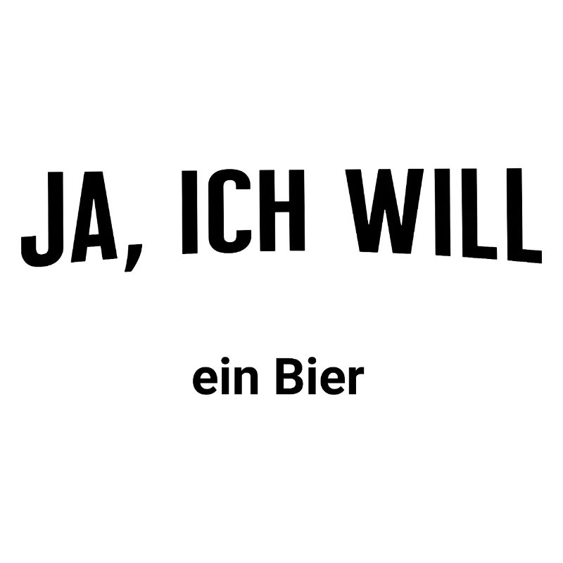 Ja, ich will - Ein Bier