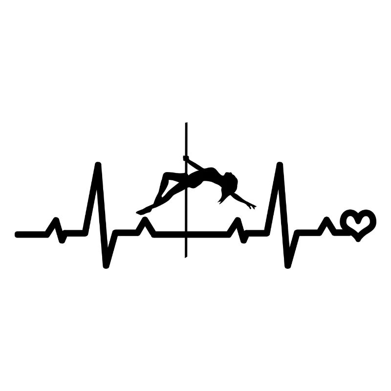 Pole dance Herzschlag Herzfrequenz Tanzen Pole EKG