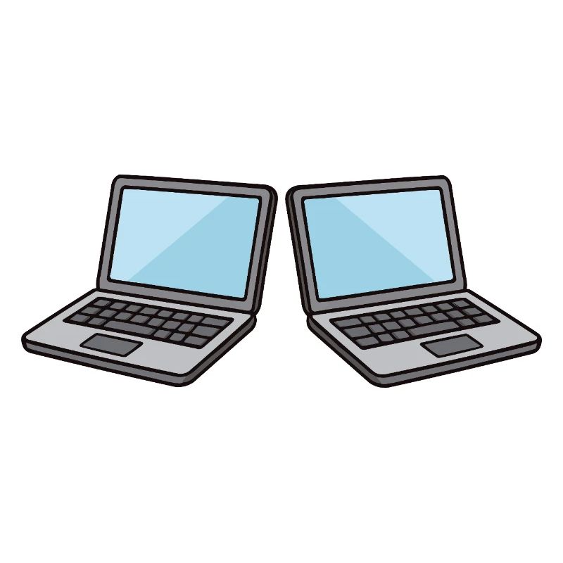 Collaboration avec les ordinateurs portables doubles