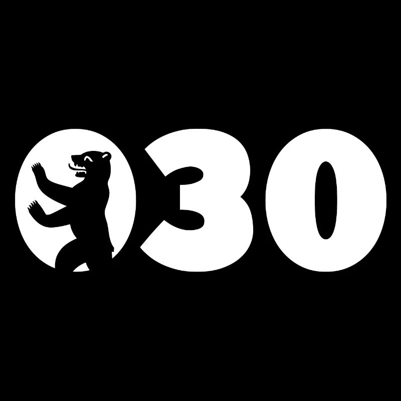 030 BERLIN BEAR WHITE