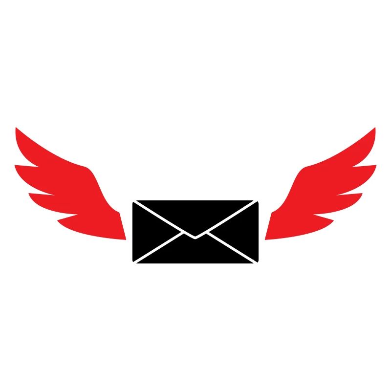 Express Mail Envelope Winged Post
