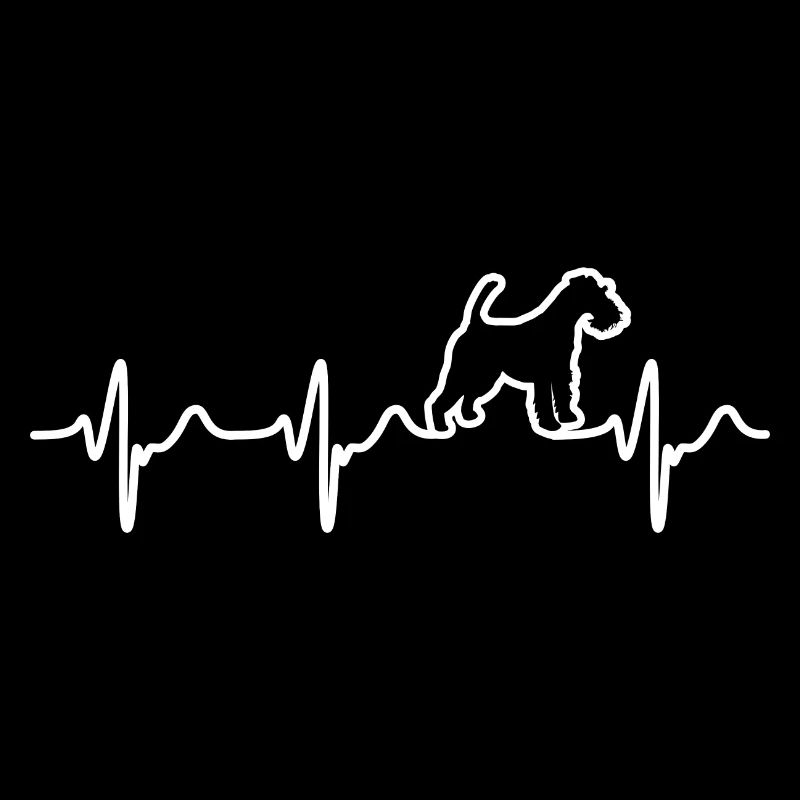 Drahthaar Foxterrier Herzschlag Herzfrequenz EKG