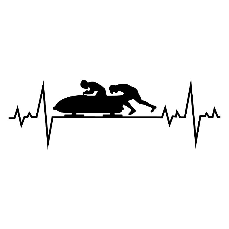 Bobsleigh Bobsled Racing Bobsleighing Heartbeat