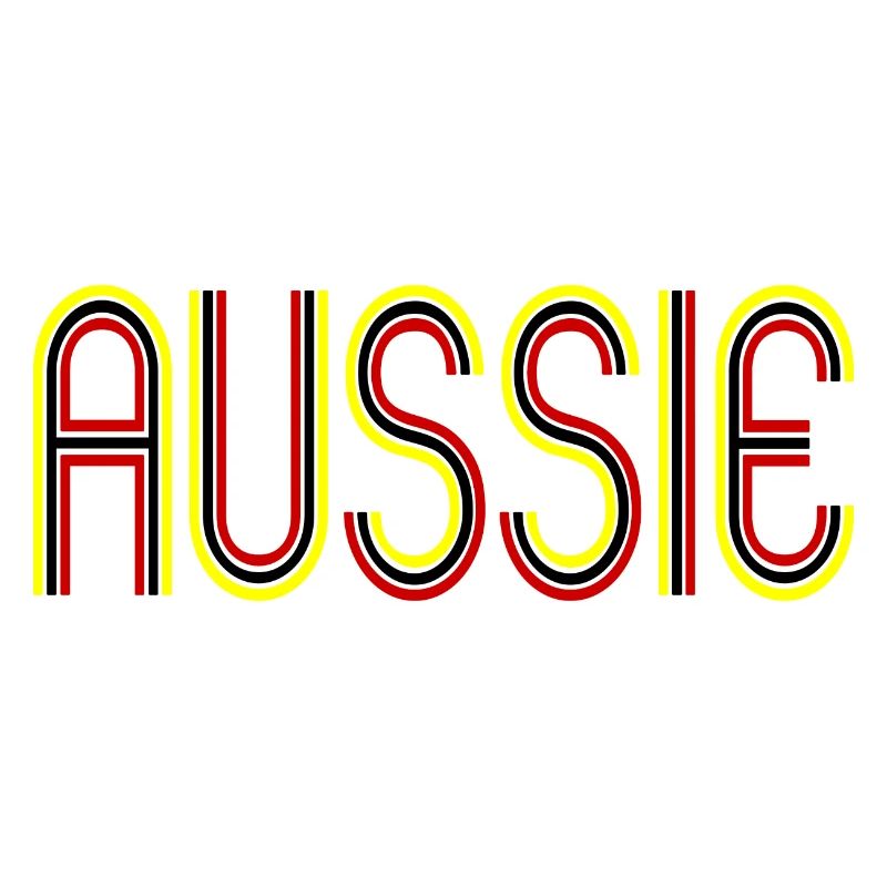 Aussie Aboriginal Flag