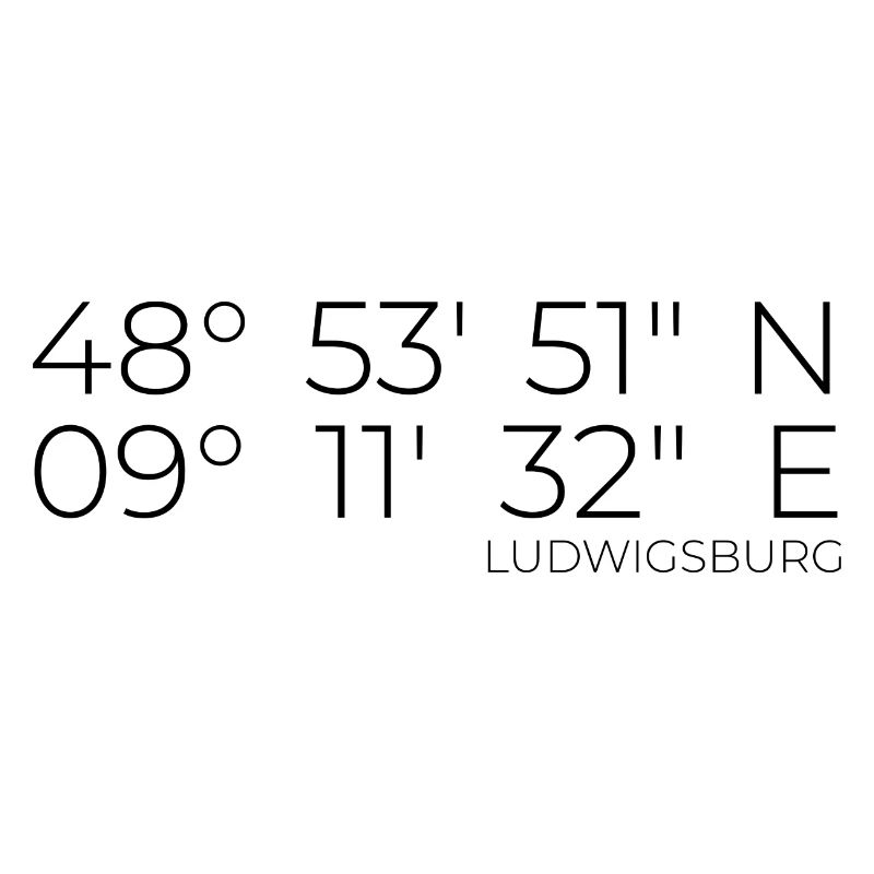 Coordinates Ludwigsburg