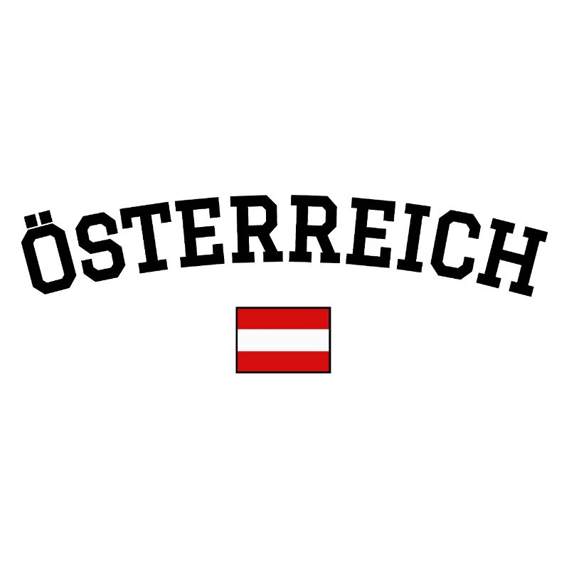 Austria Flag Design Black