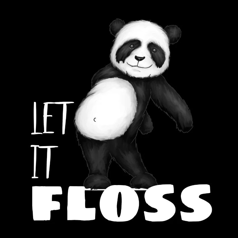 Panda Bear Let it float Let it flow Gift