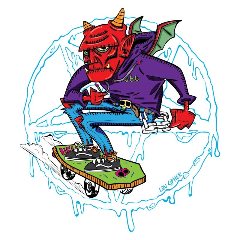 Skate oder ... brenn in der Hölle!