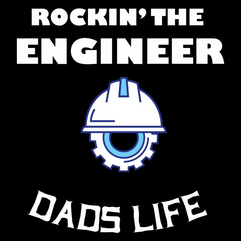 Rockin' the Engineer Dads Life Programmers Math Ge