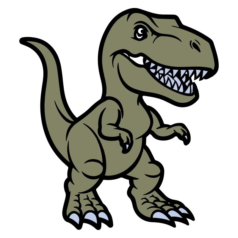 T Rex Comic Dinosaur