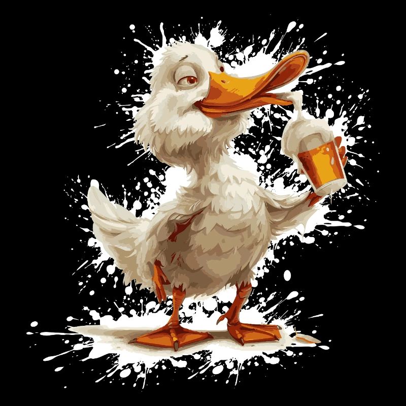 Duck Beer Funny