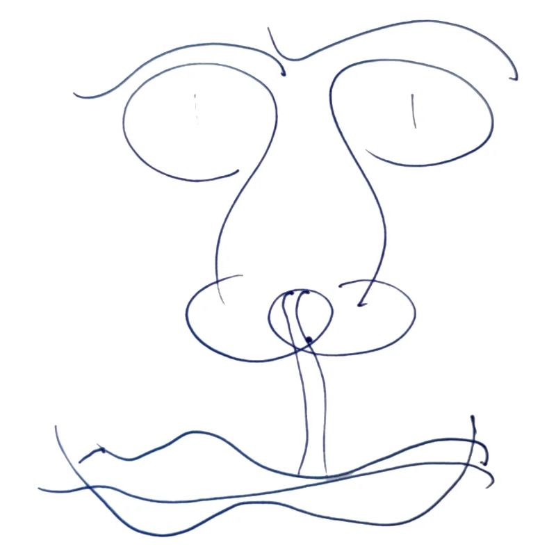 Visage abstrait : Dons d’artiste