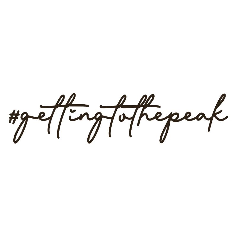 #gettingtothepeak – Votre chemin vers le sommet ⛰️