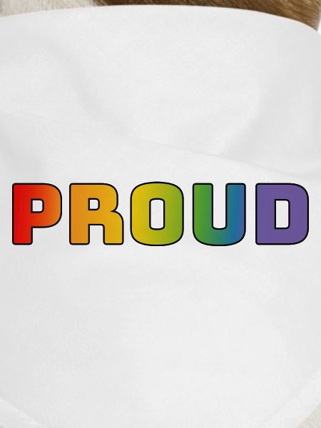 Rainbow proud black