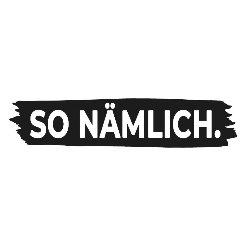 THAT'S HOW IT IS. – Minimalist statement design