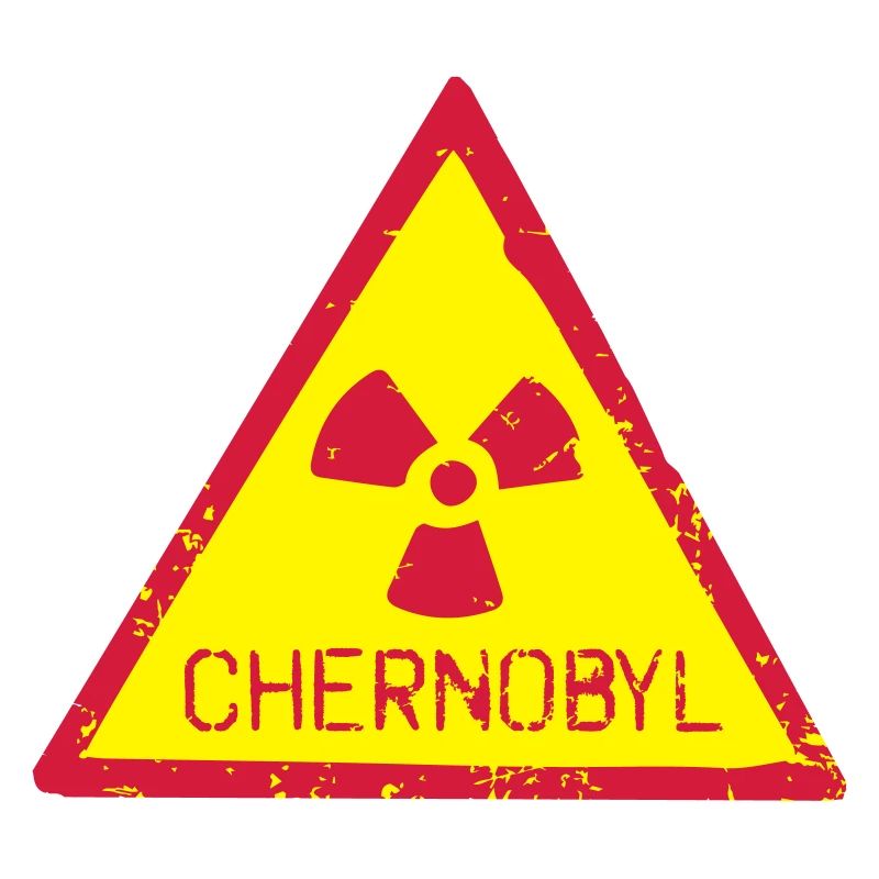 CHERNOBYL RADIATION WARNING ICON