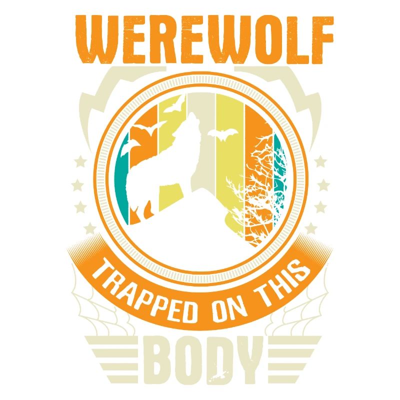 Halloween Werwolf Geschenk