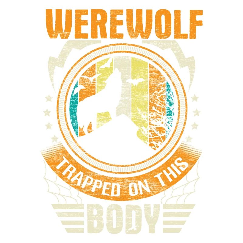 Halloween Werwolf Geschenk