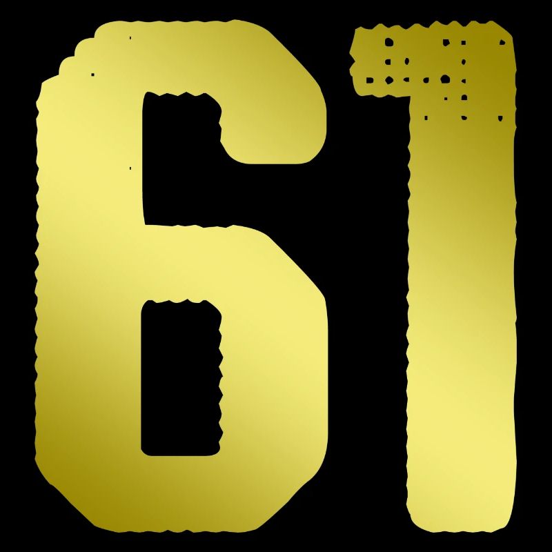 61 Number jersey