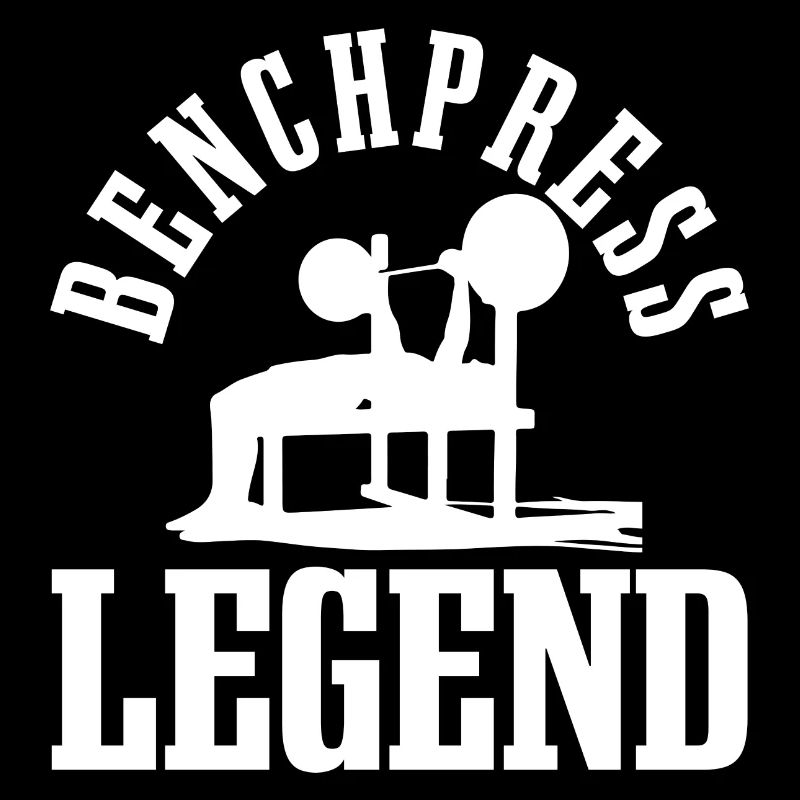 Benchpress Legend Powerlifter Gym Training Lifting