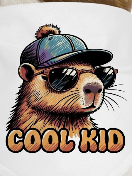 Cool otter with sunglasses